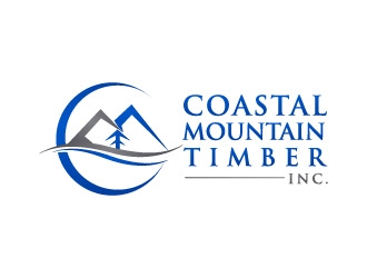 Coastal Mountain Timber, Inc. logo design by usef44