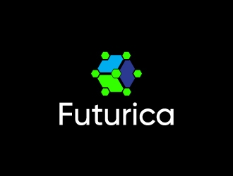 Futurica logo design by Erasedink