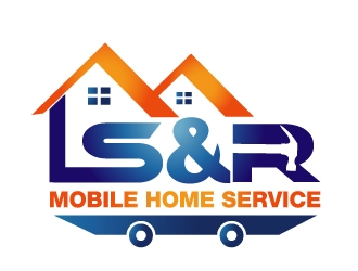 S&R Mobile Home Service logo design by PMG