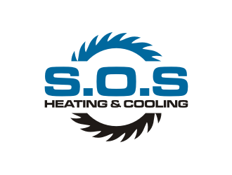 S.O.S Heating & Cooling logo design by rief
