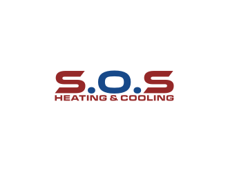 S.O.S Heating & Cooling logo design by bricton