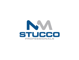 NM Stucco Professionals logo design by blessings