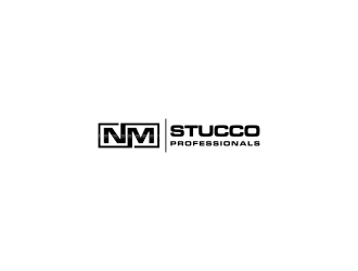 NM Stucco Professionals logo design by haidar