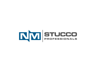 NM Stucco Professionals logo design by haidar