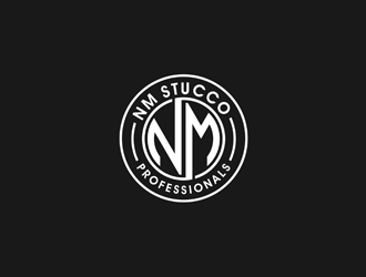 NM Stucco Professionals logo design by alby