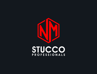 NM Stucco Professionals logo design by alby