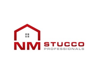 NM Stucco Professionals logo design by sabyan