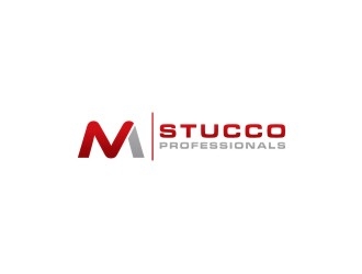 NM Stucco Professionals logo design by sabyan