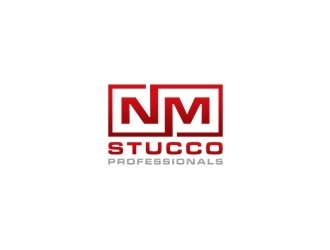 NM Stucco Professionals logo design by sabyan