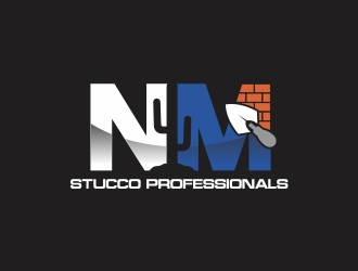 NM Stucco Professionals logo design by rokenrol