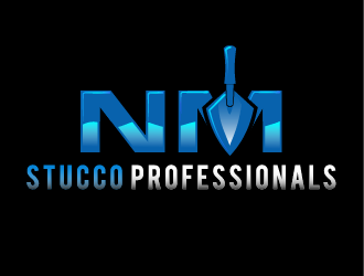 NM Stucco Professionals logo design by IanGAB