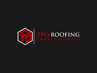 TPO Roofing Professionals logo design by alby