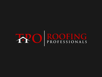 TPO Roofing Professionals logo design by alby