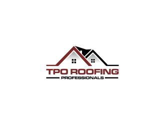 TPO Roofing Professionals logo design by haidar