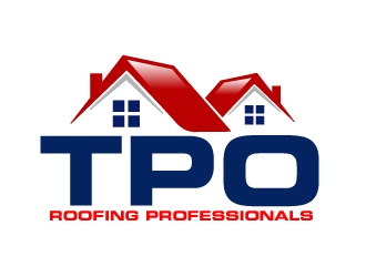 TPO Roofing Professionals logo design by ElonStark
