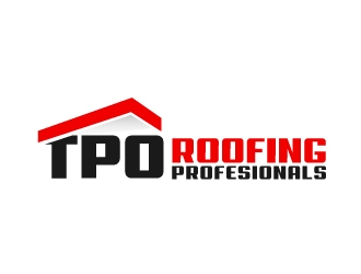 TPO Roofing Professionals logo design by NikoLai