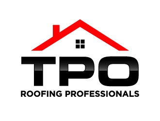 TPO Roofing Professionals logo design by labo