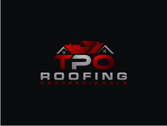 TPO Roofing Professionals logo design by bricton
