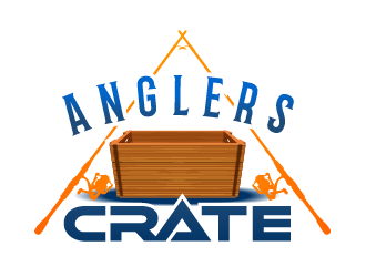 Anglers Crate logo design by SOLARFLARE