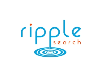RippleSearch logo design by BrainStorming