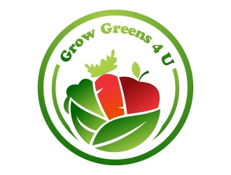 Grow Greens 4 U logo design by cikiyunn