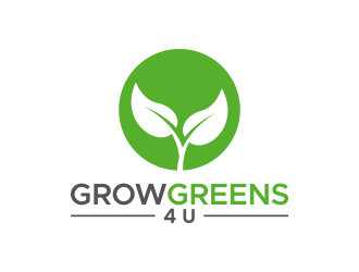 Grow Greens 4 U logo design by lexipej