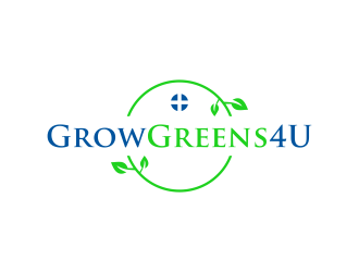 Grow Greens 4 U logo design by BlessedArt
