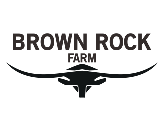 BrownRock Farm logo design by Tira_zaidan