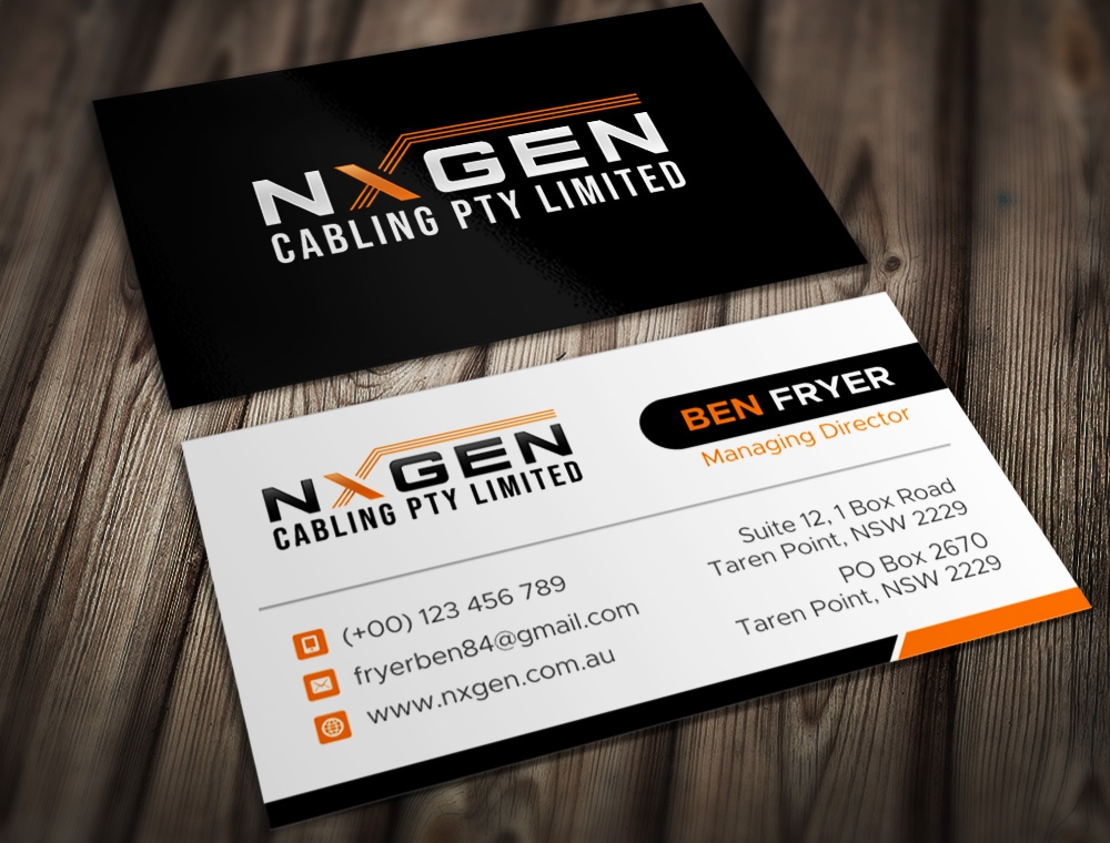 NxGen Cabling Pty Limited logo design by Kindo