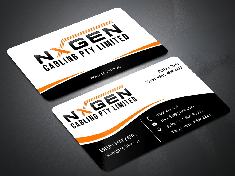 NxGen Cabling Pty Limited logo design by Gelotine
