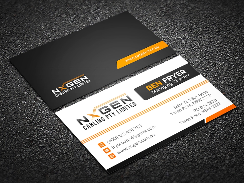 NxGen Cabling Pty Limited logo design by Kindo