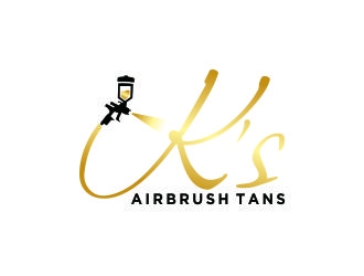 Ks Airbrush Tans logo design by done