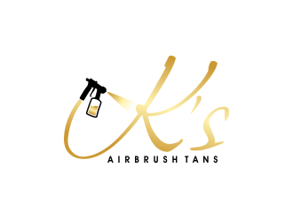 Ks Airbrush Tans logo design by done