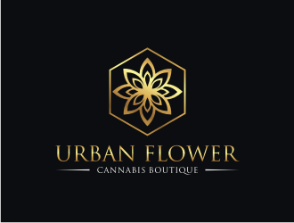 Urban Flower Cannabis Boutique logo design by RatuCempaka