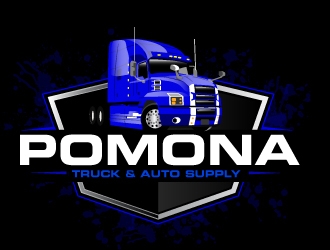 Pomona Truck & Auto Supply - Universal Fleet Supply logo design by ElonStark