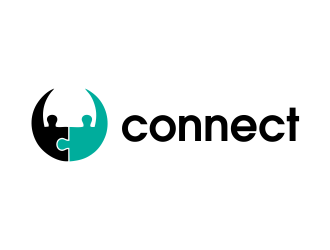 Connect logo design by JessicaLopes