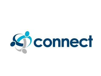 Connect logo design by Marianne