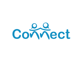 Connect logo design by serprimero