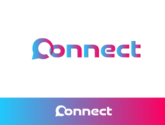 Connect logo design by paredesign