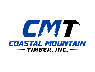 Coastal Mountain Timber, Inc. logo design by done