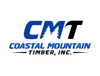 Coastal Mountain Timber, Inc. logo design by done