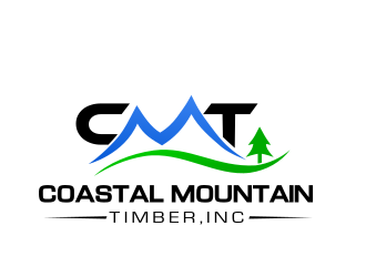 Coastal Mountain Timber, Inc. logo design by Rossee