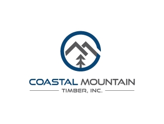 Coastal Mountain Timber, Inc. logo design by zakdesign700
