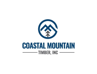 Coastal Mountain Timber, Inc. logo design by zakdesign700