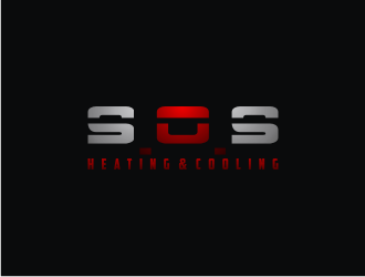 S.O.S Heating & Cooling logo design by bricton