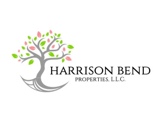 Harrison Bend Properties, L.L.C.   logo design by jetzu