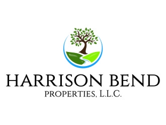 Harrison Bend Properties, L.L.C.   logo design by jetzu