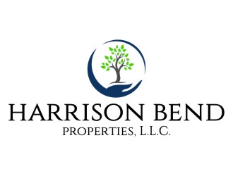 Harrison Bend Properties, L.L.C.   logo design by jetzu