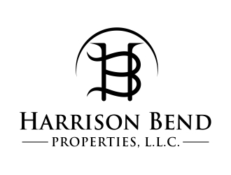 Harrison Bend Properties, L.L.C.   logo design by dibyo