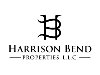 Harrison Bend Properties, L.L.C.   logo design by dibyo